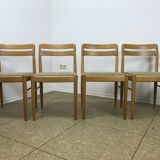 4x 60s 70s Oak dining chairs Danish design H.W Klein for Bramin