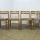 Oak dining chairs by Danish designer HW Klein for Bramin