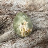 Vintage decorative egg in hand-polished opal Madagascar