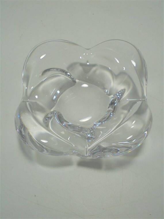 Crystal trinket tray