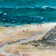 Ancient painting, Breton landscape, Saint Lunaire, signed, 1950s