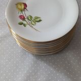 6 assiettes en porcelaine bavaroise Altesse de Vercor