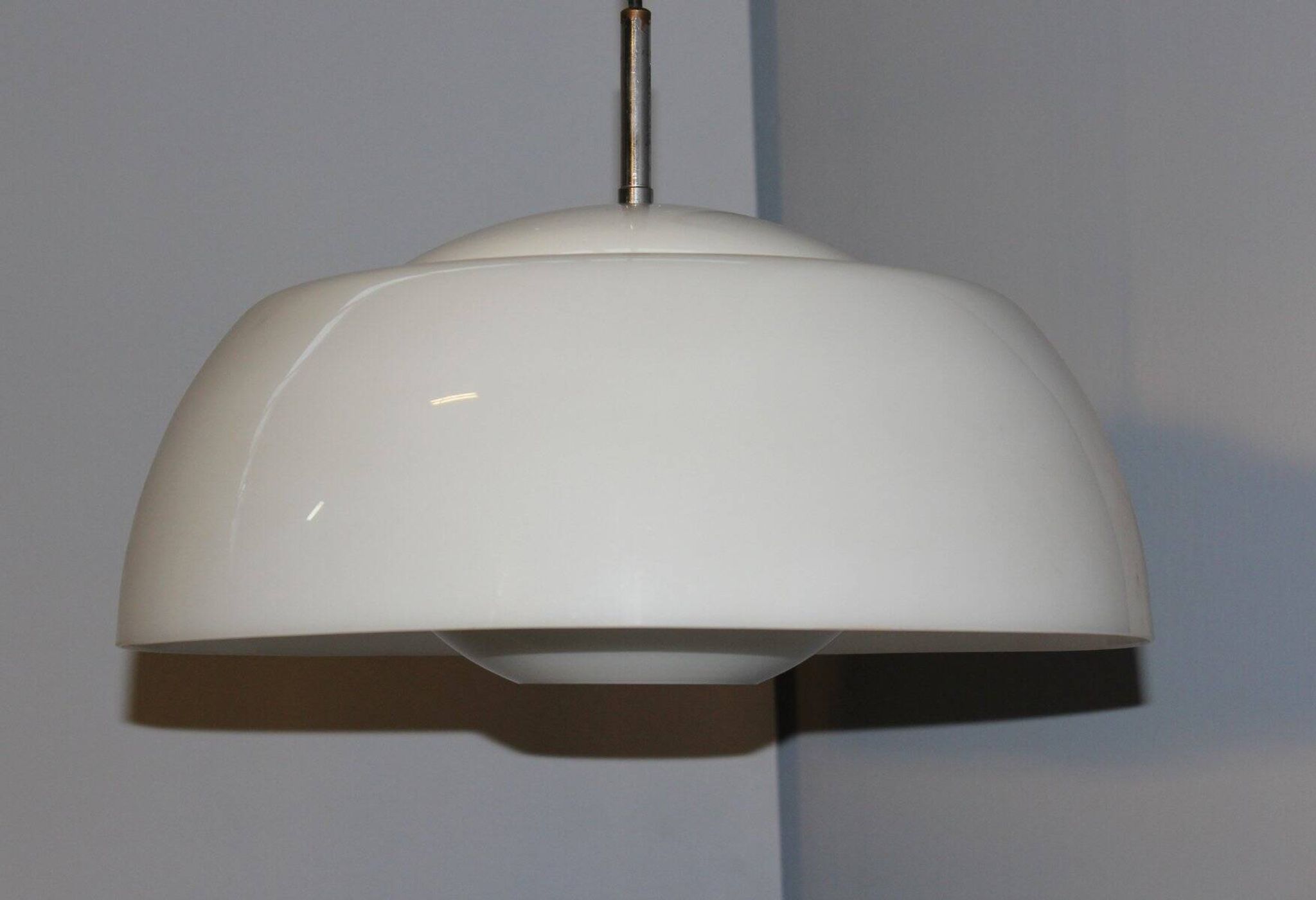 Vintage White Ceiling Light from Eco Light, Italy