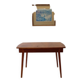 Modernist extendable dinning table  Bilea  of the 1960s.