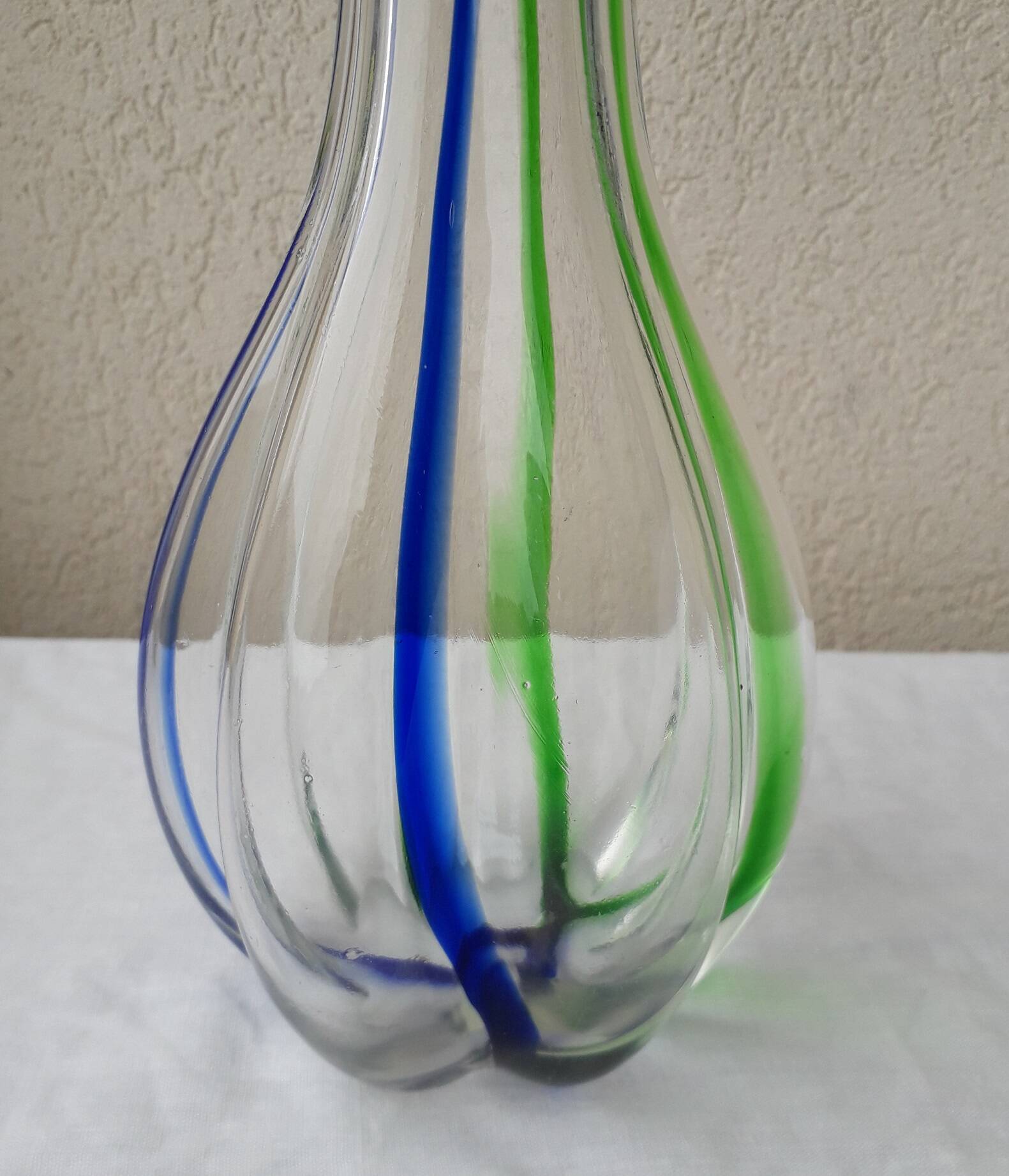 Murano glass soliflore vase