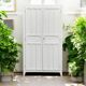 Antique Parisian panelled wardrobe from 1940.