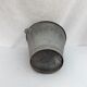 Ancient size zinc bucket
