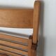 2 folding wooden chairs