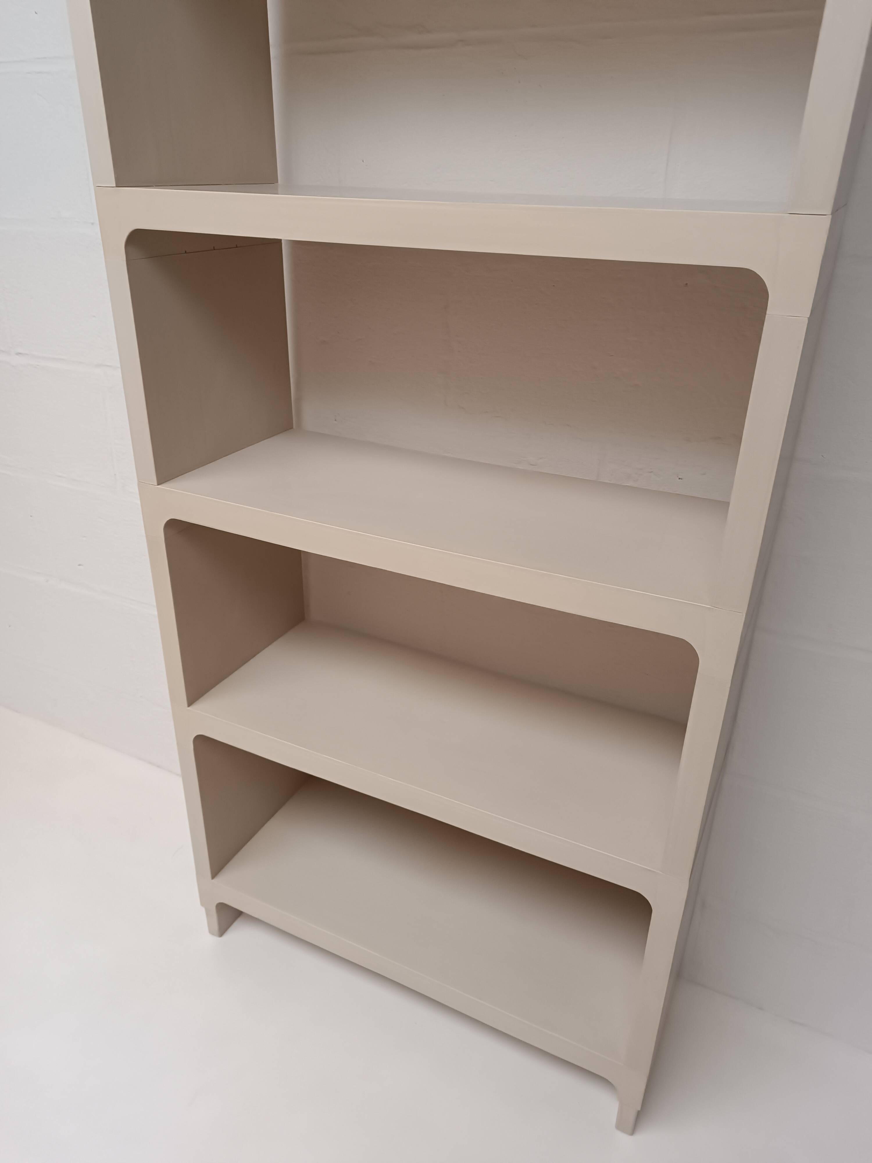 Macaple France 1980 PVC modular shelf
