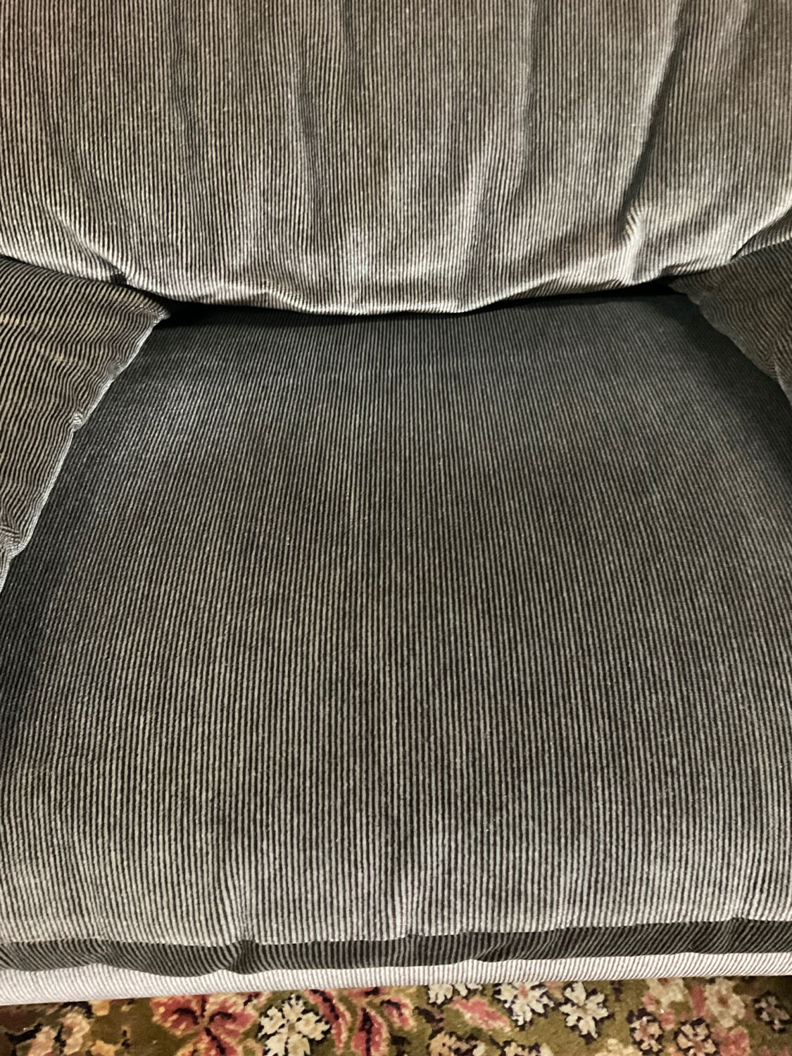 Maralunga armchair and Ottoman by Vico Magistretti 70s
