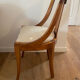 Vintage empire style gondola chair