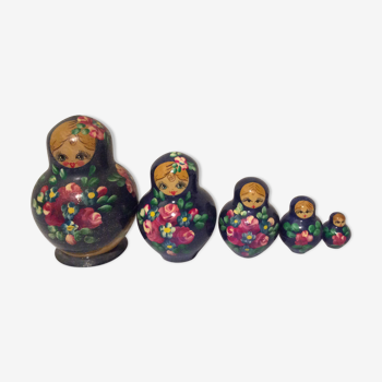 Vintage Russian Matriochkas doll series