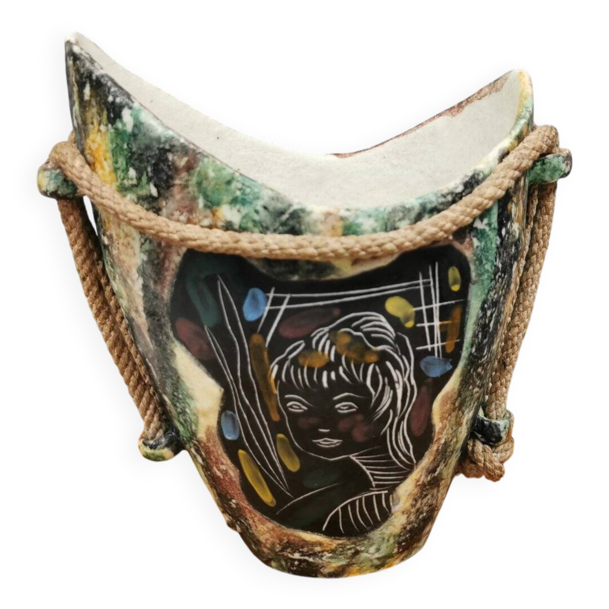 FORLANI LAVENO vase from the 1950s