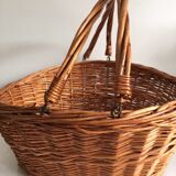 2-handle wicker basket