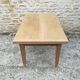 Oak farmhouse table