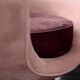 Vintage Mid-Century Space Age Velour Lounge Set from Paged, 1972, Set of 3