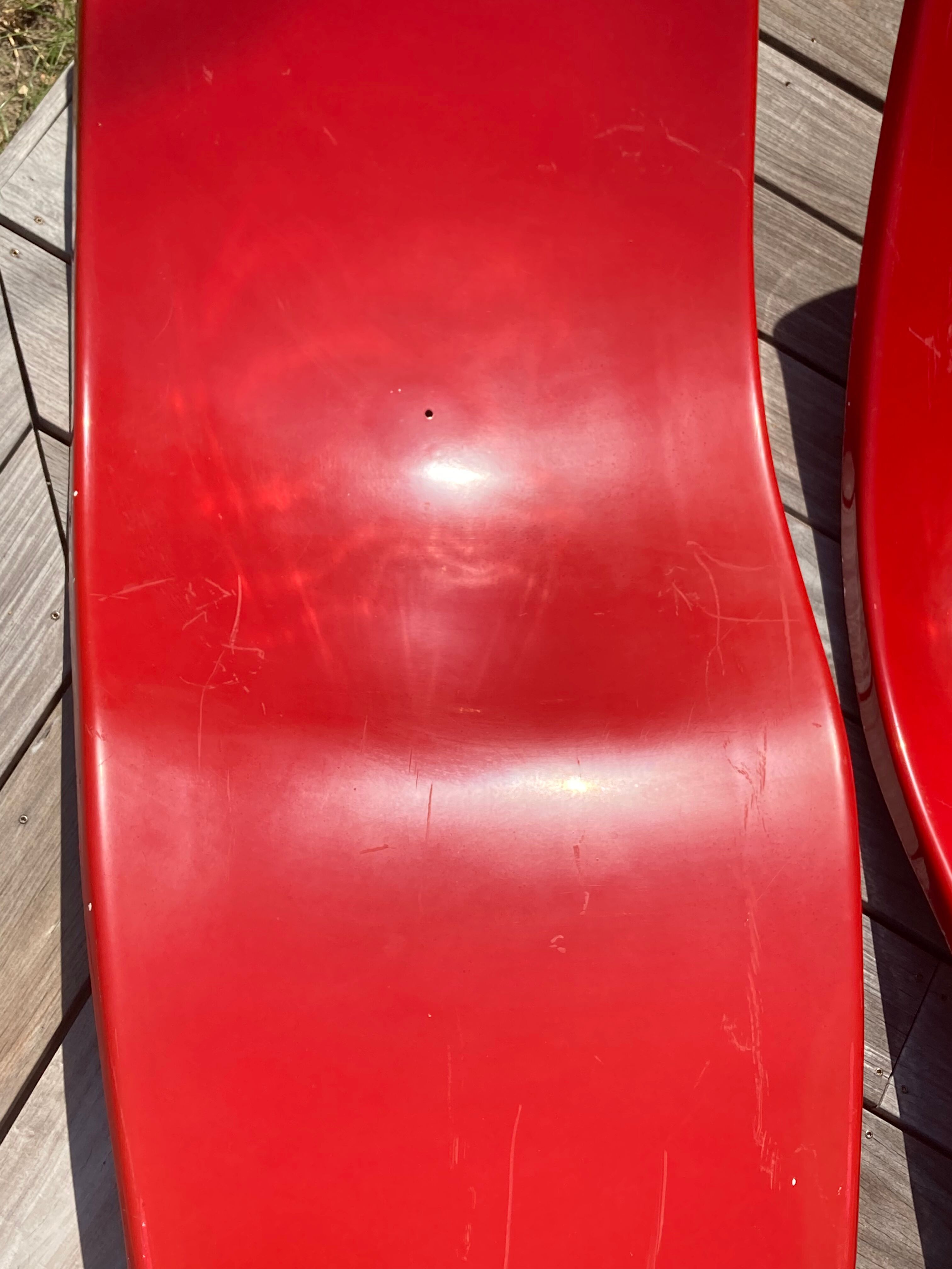 Pair of sunbath chairs Eurolax R1 by Charles Zublena