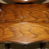 Victorian Thonet dressing table in bent wood with adjustable stool.