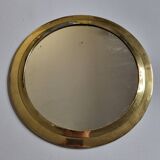 Vintage Moroccan mirror, round, 36 cm