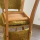 2 yellow moumoute chairs