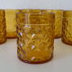 Set of seven drinks pineapple vintage