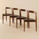 Chaises de Salle à Manger Roundette par Hans Olsen pour Frem Røjle, 1960s - Set de 4