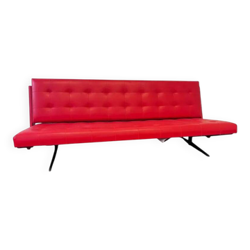 Midcentury Folding Design Sofa, Studio Couch - 1970 / Czechoslovakia