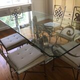 Table and 6 chairs set