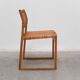Rare 'BM61' side chair by Børge Mogensen for Lauritsen & Søn, 1957