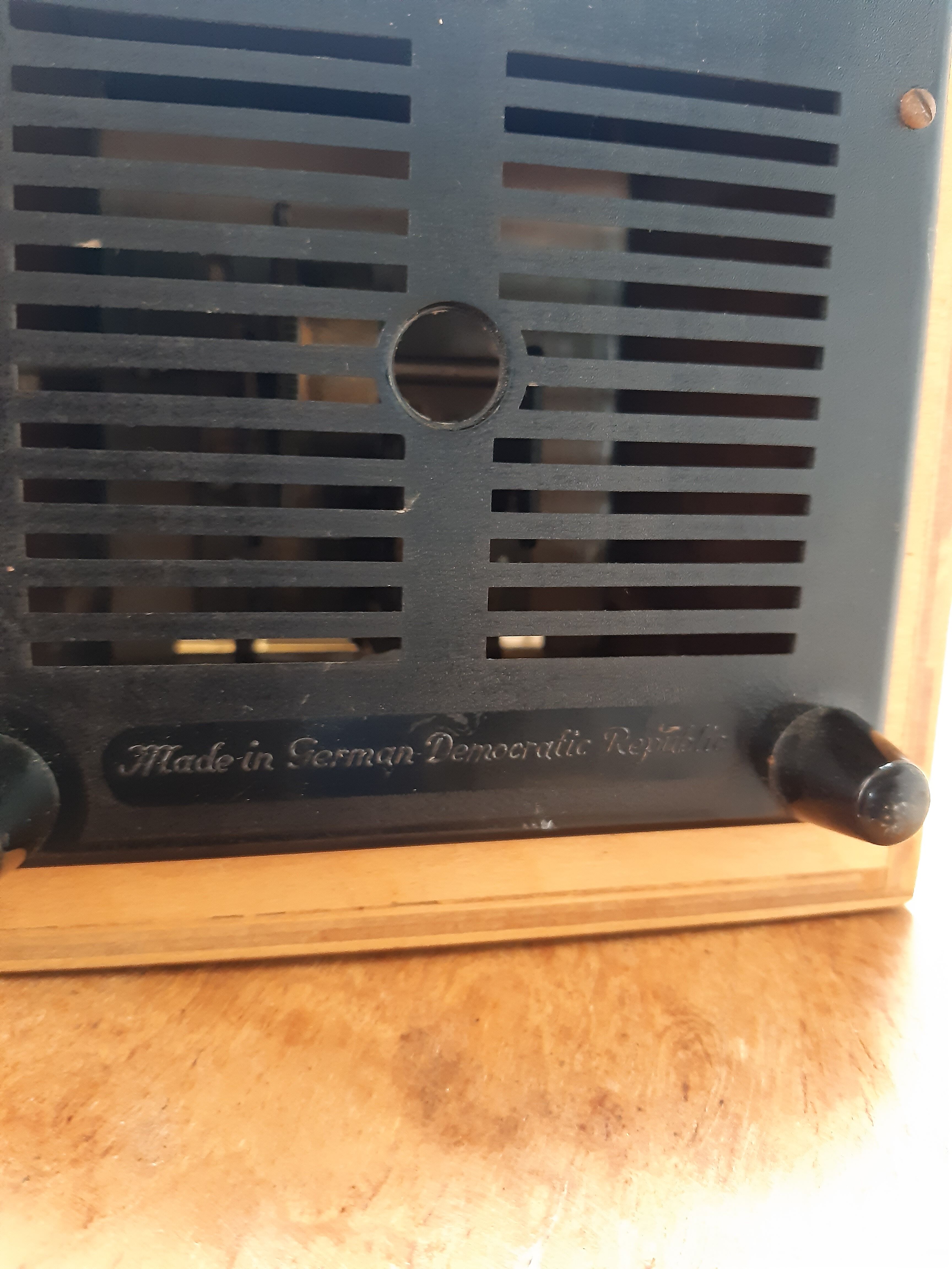 Former Bakelite metronome of the GDR