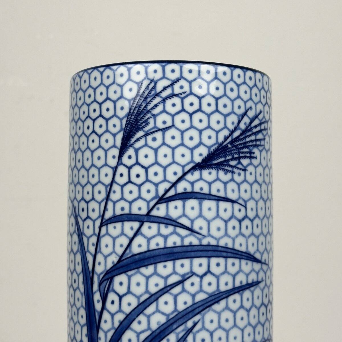Vintage ceramic vase by Quail and Millet, 1970s.