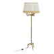 Lampadaire en laiton doré tripode 170cm