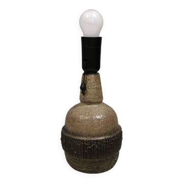 Lampe de table en céramique, danoise des années 1970-80.