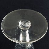 Set of 11 white wine glasses in Baccarat crystal carcassonne model