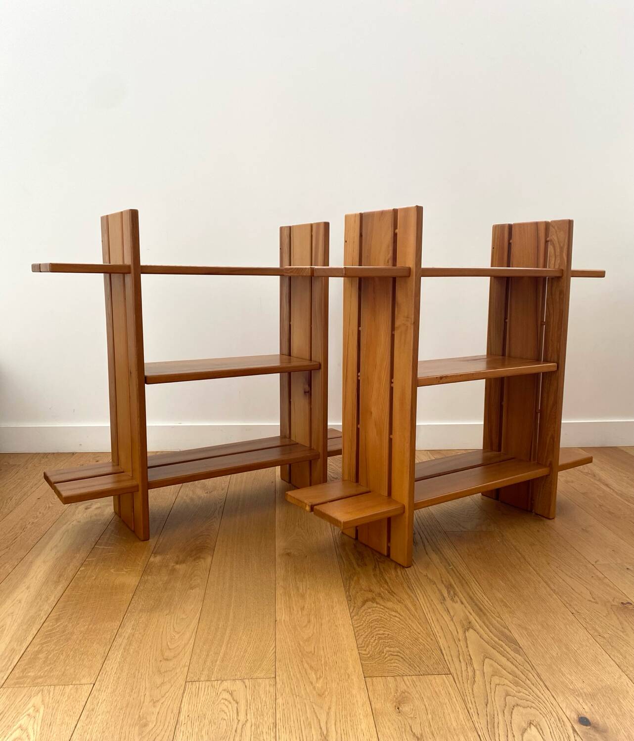 Elm bookcases from Maison Regain