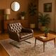 Fauteuil Varam pieds luge