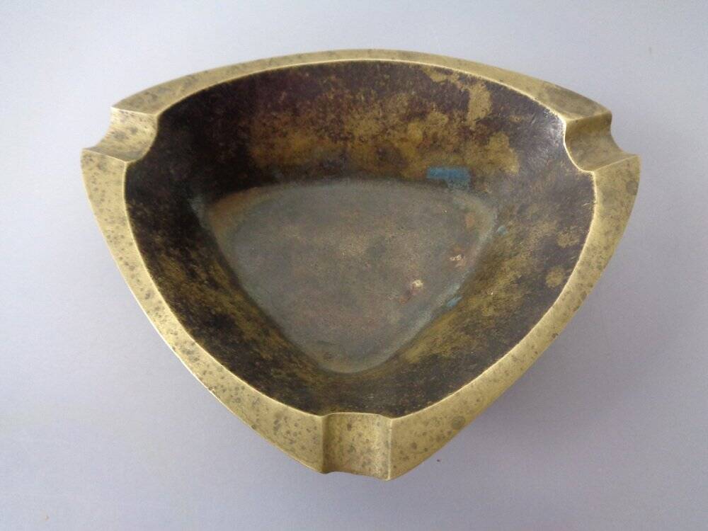 Mid-Century Brass Ashtray, 1960s