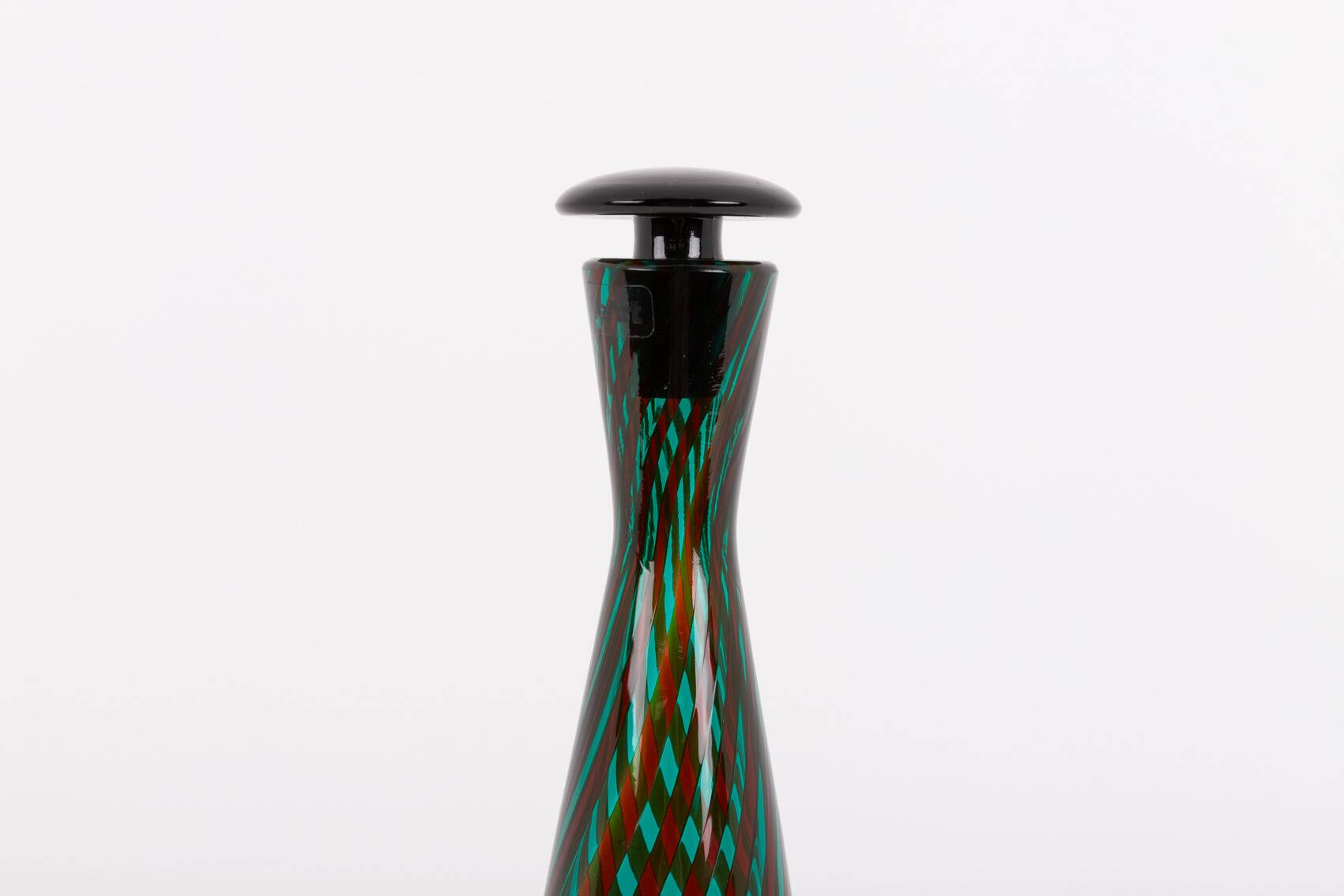 VeArt Murano Glass Decanter, 1980’s Italy