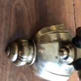 Paire appliques 1930 bronze doré