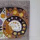 Large wall ceramic Cat by Renate Rhein
