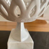 Old white porcelain fruit cup