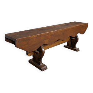 Banc rustique en chêne