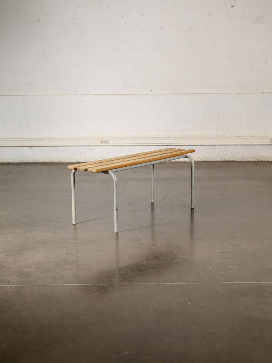 Vintage school bench