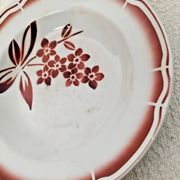 Ancienne Assiette Creuse Badonviller Vintage