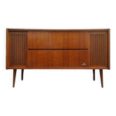 Vintage Grundig KS 560 turntable radio unit, hi-fi TV sideboard