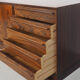 HP Hansen rosewood sideboard with bookcase, 1960's