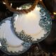 16 plates made of ancient earthenware