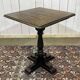 Table bistrot anglaise en orme, années 1970