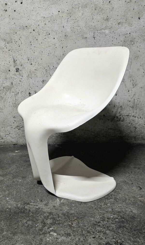 Chaise ''selle'' de Jean Dudon 1971