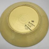 Antique earthenware plate hb henriot quimper floral and bird basket decor